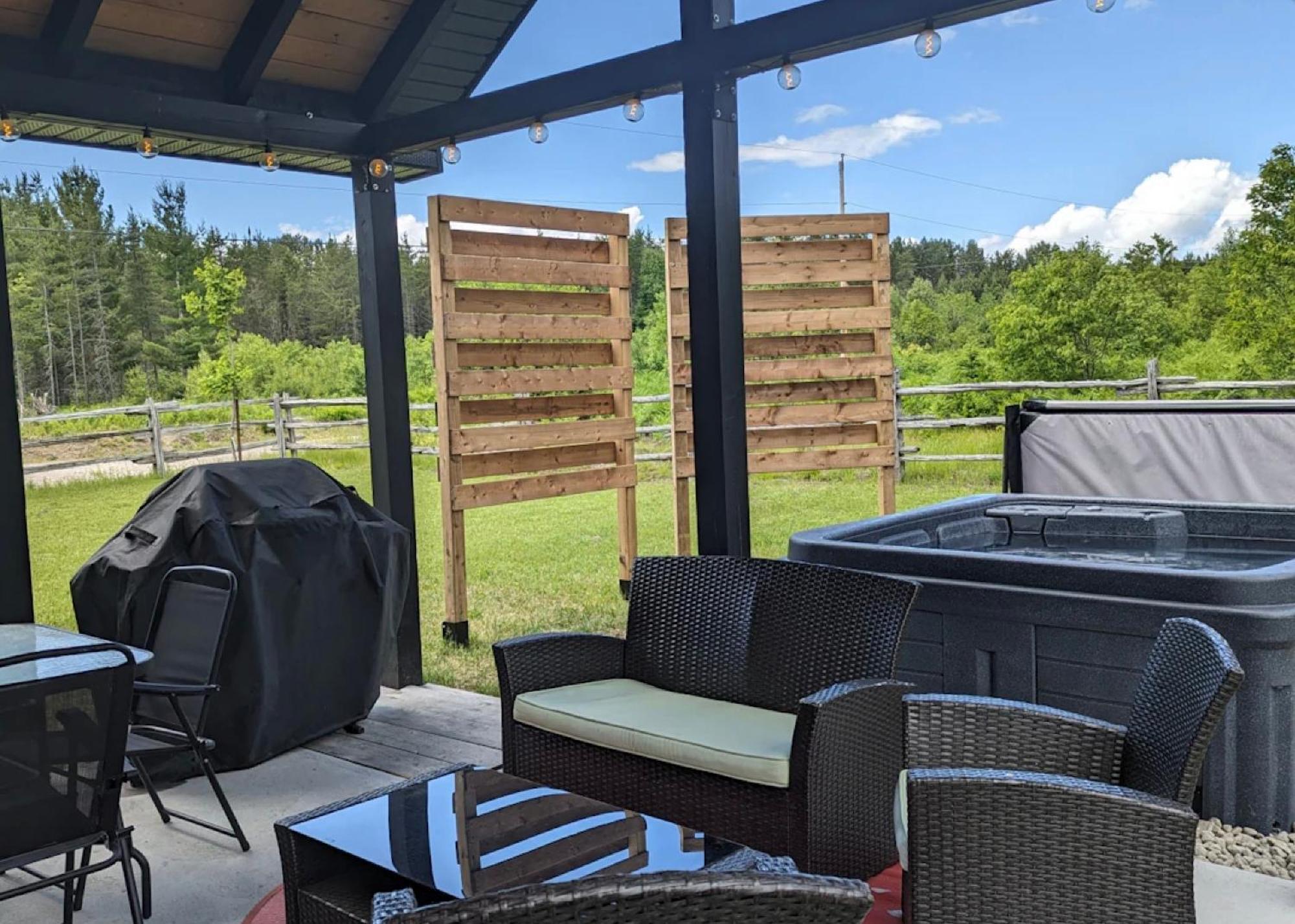 Les Chalets Double K # 3 Saint-Alexis-des-Monts Εξωτερικό φωτογραφία